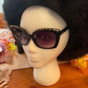 Versace Sportiva 19V69 Black with Gold Trim Sunglasses